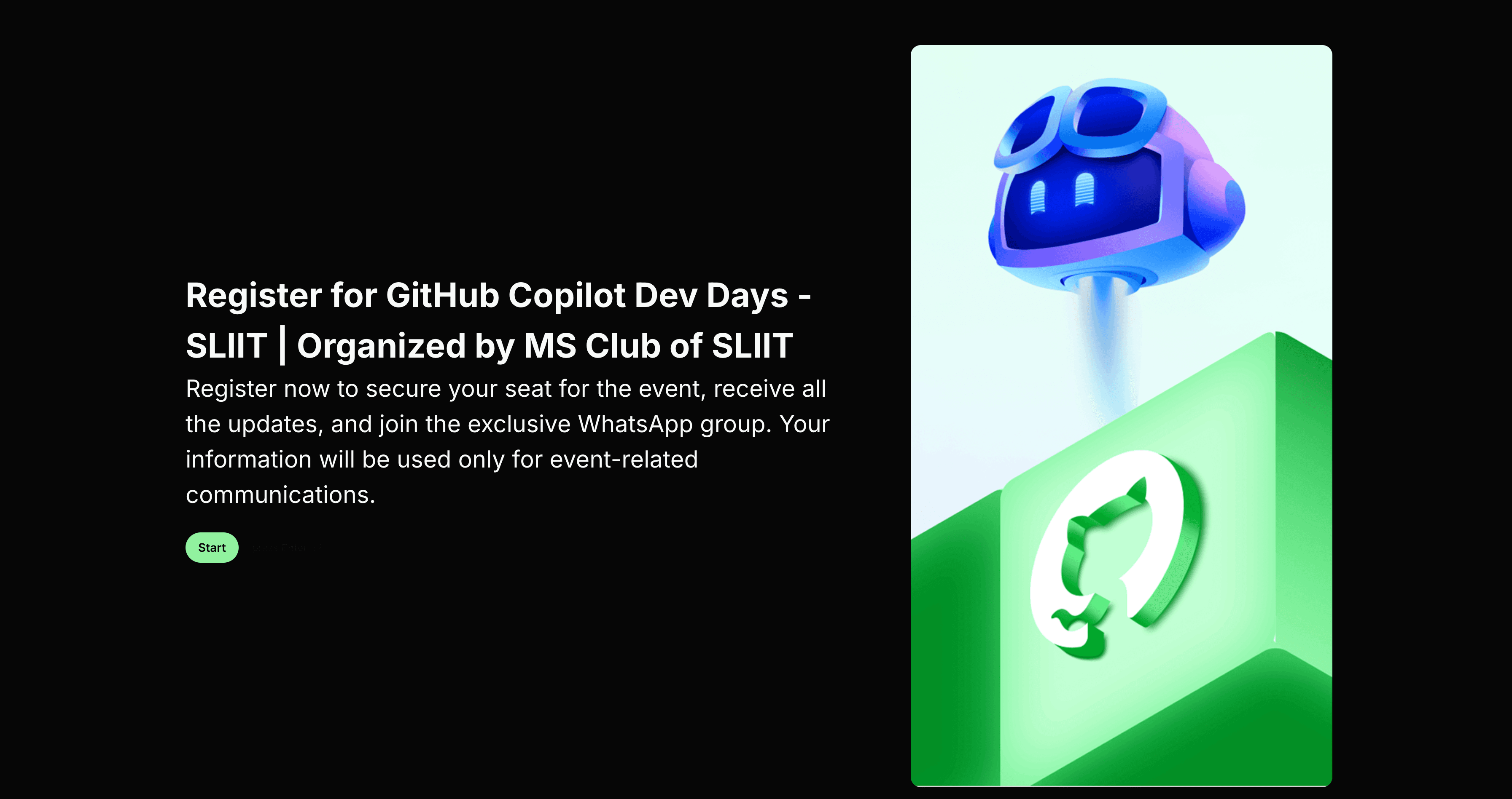 Cover image for GitHub Dev Day - SLIIT