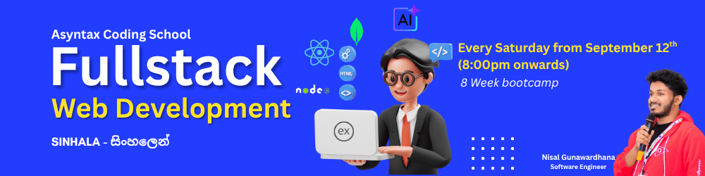 Fullstack Web Development Certification Course cover